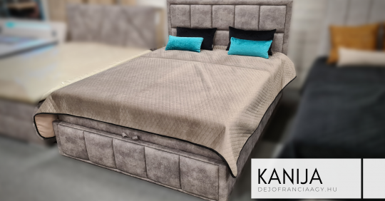 // KANIJA // Franciaágy | beépített matracos | 10% KEDVEZMÉNY!