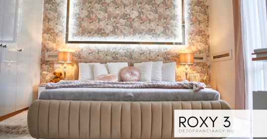 // ROXY 3 // Franciaágy | beépített matracos